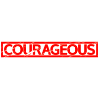 Courageous Stamp