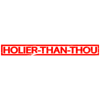 Holier-than-thou Stamp