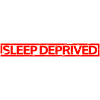 Sleep Deprived Stamp