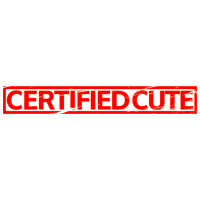 Certified Cute Stamp
