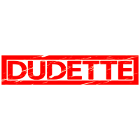 Dudette Stamp