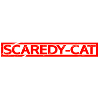 Scaredy-cat Stamp
